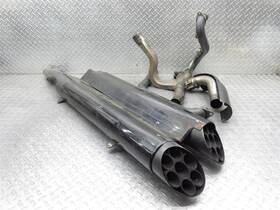 1264789-489 Victory 2009 08-09 Vision Touring Exhaust Muffler Header Manifold Head Pipe Lot