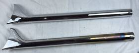 30-0136 Wyatt Gatling 36 Inch Fishtail Straight Pipe Extension