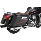 Xf-2-1801-0744 Python Rayzer Slip On Mufflers For Harley Touring Chrome