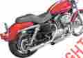 8453778 Xl1200c Drag Specialties Ds Slash Out 3 Slip-on Mufflers Harley Sportster 1200 Custom 04-13