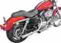 8453779 Xl1200l Drag Specialties Ds Slash Out 3 Slip-on Mufflers Harley Sportster 1200 Low 06-11