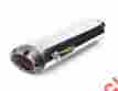 1x17q Xl1200n Bassani Xhaust Slip-on Mufflers 3 Black Harley Nightster 2007-2012