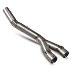 Ya100crti Scorpion Exhaust Decat Pipe Bypass Titanium Yamaha Yzf