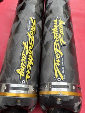 11304sr Yamaha 11304sr. 11304sl 04-06 Yzf R1 Two Brothers Exhaust Pipe Muffler Slip On