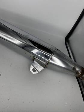 1uj-14721-00-00 Yamaha 1986 - 1990 Radian Yx600 Oem Left Exhaust Muffler