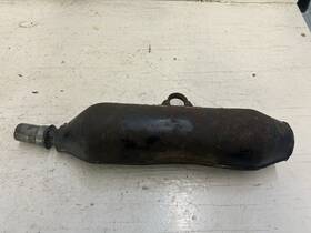 1w3-14753-00-00 Yamaha 1977-1978 Yz 250 Used Muffler Exhaust Pipe Silencer