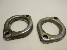 22u-14612-01-00 Yamaha 1983 Xv500 Xv 500 Virago Exhaust Pipe Flange Clamps