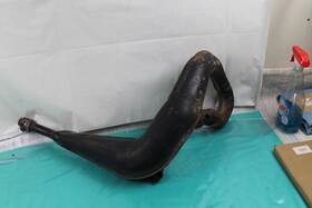 24y-14610-00-00 Yamaha 1983 Yz250 K Exhaust Muffler Expansion Chamber