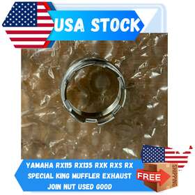 360-e4713-00 Yamaha Rx115 Rx135 Rxk Rxs Rx Special King Muffler Exhaust Join Nut Used Good