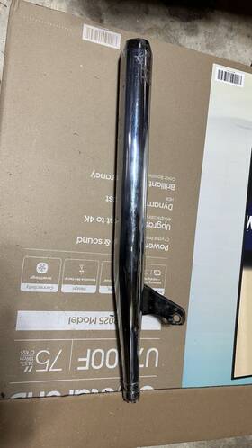 397-14720-01-00 Yamaha 1974 1975 Rd200 Rd 200 Oem Right Muffler Exhaust Pipe 397-14721