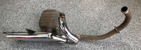 3jc-14703-00 Yamaha Xv535 Exhaust Full 1987-00 Used Oe Part P/n