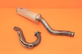 4qy06450 Yamaha 2004-2009 Yfz450 Yfz 450 Pro Circuit T4 Exhaust Pipe Muffler Silencer Header