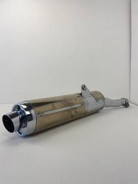 4un-14710-01 Yamaha Trx 850 Exhaust Muffler Pn Fits 1996 1998