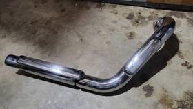 4wm-14670-00-00 Yamaha 1999-2003 Xv1600 Road Star Oem Front Lower Muffler Exhaust Head Pipe