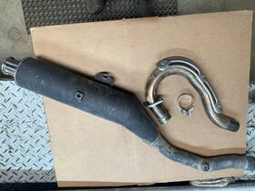5bf-00 Yamaha Yz400 1999-2001 Complete Stock Exhaust