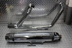 7810755 Yamaha 2008 V-star 950 Xvs950 Chrome Exhaust Muffler With Headers