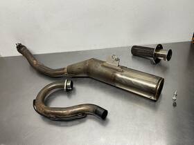 Yms400 Yamaha Exhaust Header Head Pipe Muffler Spark Yz400 Yz400f 1999 2000 2001 Oem