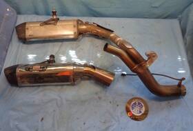 Yoshimura 05/21/2021 2009 Yamaha Yzf R1 Undertail Exhaust Pipes Canister