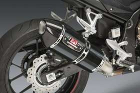 12553b0220 Yoshimura R-77 Street Series Slip-on - Carbon Fiber Muffler Natural