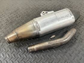 2446-als-10 Yoshimura 2011 Kawasaki Kx450f Rs-4 Exuast Muffler Silencer Slip On 18100-0108