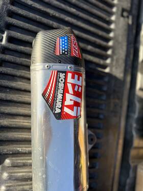 262542s320 Yoshimura 2019-2025 Rmz-450 Slip On Rs-12 Used Like New And Polished