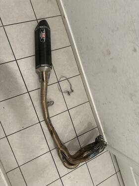 T2020357 Yoshimura 2006-2007 Kawasaki Zx14 R-77 Carbon Full Exhaust System 4-1
