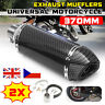 Zdc8795659 Unbranded Motorcycle Carbon Fiber Exhaust Muffler Pipe Silencer 9394824503726