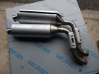 Zdm A-33 And A-34 Ducati Exhaust System With Mufflers For Monster