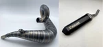 Scalvini Complete Exhaust System Ktm Exc 250 / 300 2012-2016 Carbon Look. Fixed Price $695.14.