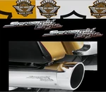 Hd Oem Harley Screamin' Eagle Muffler Emblems Badges Medallions Chrome. Fixed Price $29.95.
