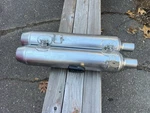 Harley Davidson Sportster XR1200 Upper & Lower Exhaust Muffler 64859-08 64883-08. Fixed Price $450.00.