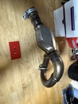 New Kawasaki Kx 450 Oem Exhaust Header With Clamp 18088-1732 92173-2327. Fixed Price $159.00.