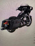 Vance Hines Monster Black Slip Mufflers Harley Touring Flh Bagger 1995 Glide. Fixed Price $899.95.