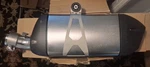 Bmw R1250GSA Muffler Silver Black 2021 Exhaust Car Parts (new In Box). Fixed Price $200.00.
