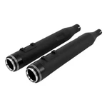 4" Slip-on Straight Mufflers Exhaust Pipes Fit For Harley Touring 2017-2024. Fixed Price $209.99.