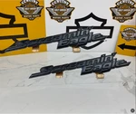 Oem Harley Street Cannon Mufflers Exhaust Screamin' Eagle Emblems. Fixed Price $39.95.