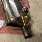 Triumph Speed Triple Oem T2200352 R/h Silencer Muffler Stock Like New. Fixed Price $149.69.