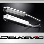 Suzuki DL1000 V-strom 2002-12 Slip On 17" Tri-oval Stainless Exhaust Muffler Kit. Fixed Price $460.99.