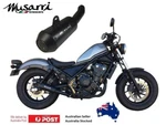 Honda CMX500 Rebel 2017-2022 Musarri Gp Street Series Slip-on Exhaust. Fixed Price $234.46.