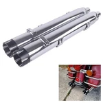 Sharkroad 4" Slip On Mufflers Exhaust For Indian 2014-UP Chief Nice Chrome Style. Fixed Price $285.00.
