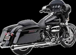 Cobra Chrome 4.5IN Power Flo Slip On Muffler Harley Street Glide Special 17-20. Fixed Price $950.26.