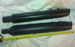 Genuine Harley Davidson Oem HARFLT1868 HARFLT1746 Exhaust Muffler Pair Black. Fixed Price $42.00.