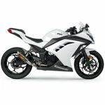 Hotbodies 51303-2400 Mgp Growler Slip-on, Carbon Fiber Muffler NINJA300 2013+. Fixed Price $255.00.