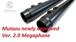 Mutazu Matte Black Megaphone Slip-on Mufflers Exhaust 1995-2016 Harley Touring. Fixed Price $179.50.