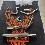 Harley Davidson 2 Into Exhaust Big Dog Cycle 05-11 ??supertrapp. Fixed Price $325.00.