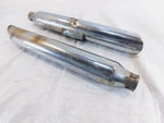 2009 Harley Davidson Dyna Fxdb Street Bob Pair Chrome Exhaust Pipe Mufflers. Fixed Price $79.95.