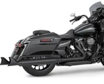Freedom Performance Sharktail Slip-on Exhaust 17-24 Harley M8 Touring 4" Black. Fixed Price $540.00.
