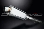 Delkevic 9" Stainless Steel Oval SS70 Muffler Honda CBR600F4 99-00 Exhaust. Fixed Price $219.99.