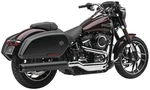 Cobra Dual Cut Slip-on Muffler Black Motorcycle Street Bike 6521B 1801-1303. Fixed Price $476.41.