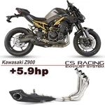 2017-2026 Kawasaki Z900 Full Exhaust Pipes Cs Racing W/ Header And Baffle. Fixed Price $895.00.
